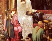 爱德华科莱伯恩琼斯 - The Last Sleep Of Arthur In Avalon